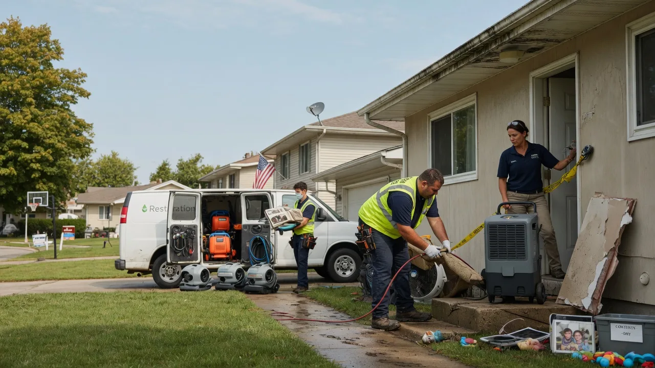 Water Damage Restoration in Java, SD near me